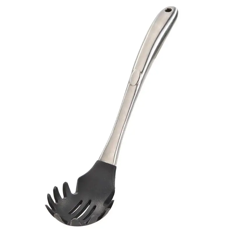 Kitchen utensils I Силиконовая посуда антипригарная кухонная утварь с ручкой из нержавеющей стали - Цвет: Kitchen utensils I
