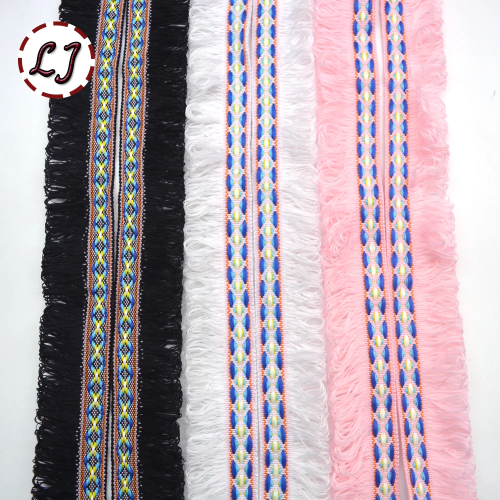 5 ярдов/партия кружевная лента с кисточками | Дом и сад