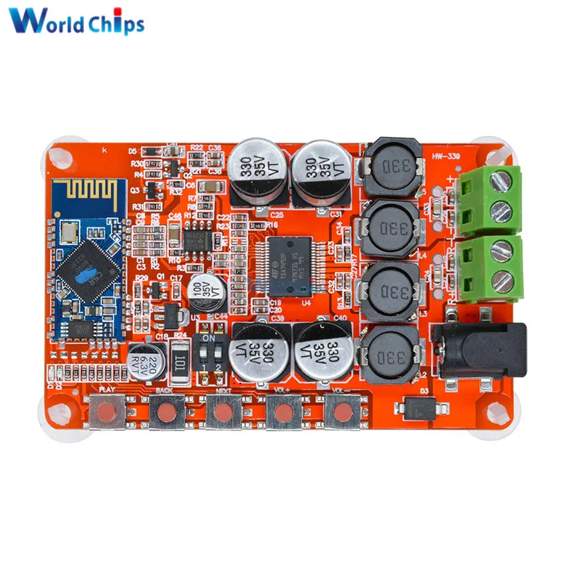 TDA7492P 50 Вт + беспроводной Bluetooth 4 0 аудио приемник плата цифрового усилителя 2 1
