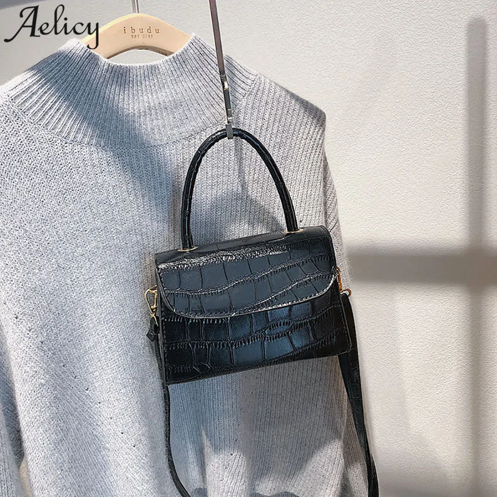 Aelicy/Сумки из искусственной кожи для женщин и девочек Сумка на плечо в стиле ретро