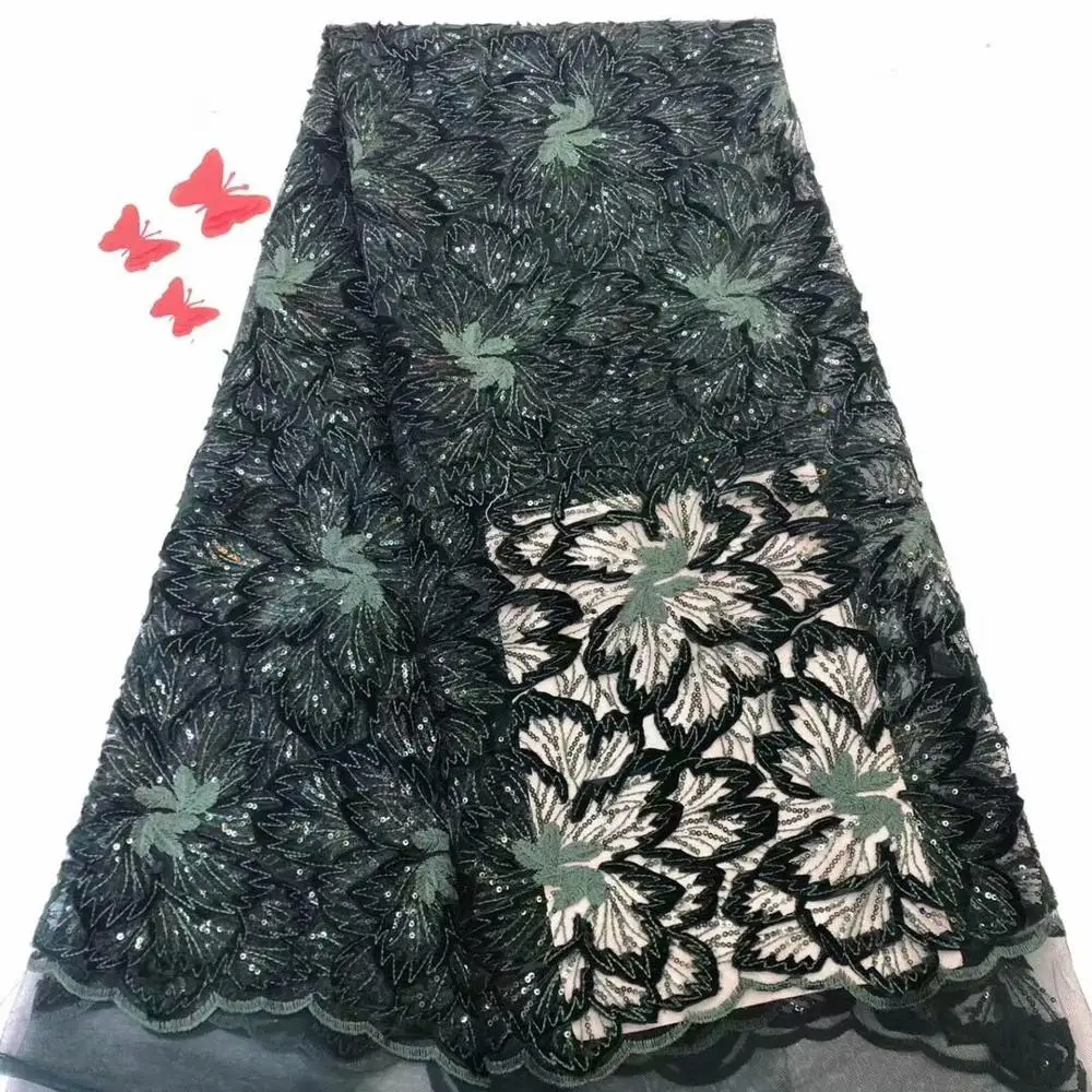 Высококачественная французская кружевная ткань в нигерийском стиле африканская