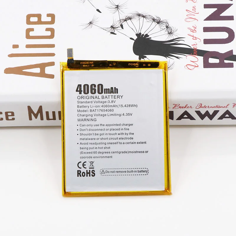 Аккумулятор DyGod 4060 мАч 3 8 в Для Doogee MIX 2 высококачественный аккумулятор мобильный