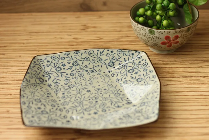 Jingdezhen Керамические китайский фарфор посуда Творческий плиты в западном стиле