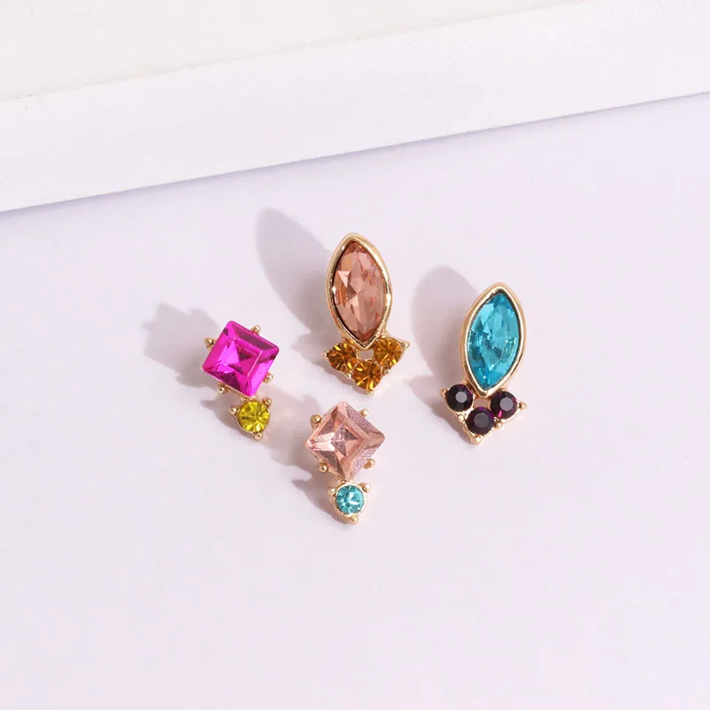 JUJIA, новинка, модный бренд, ювелирное изделие, милые серьги-гвоздики с кристаллами для женщин, подарок, простой стиль, массивные серьги