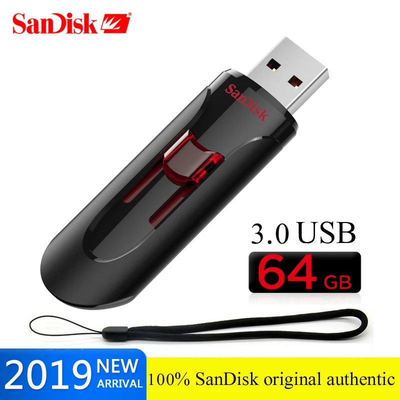 Флеш накопитель SanDisk usb 3 0 CZ600 USB флеш 32 ГБ 64 128 256 16 ключ скорость чтения до 130 м/с|USB