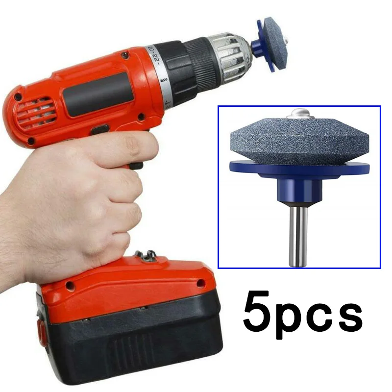 Часть запасная точилка для косилки газона темно синяя шлифовальная каменная