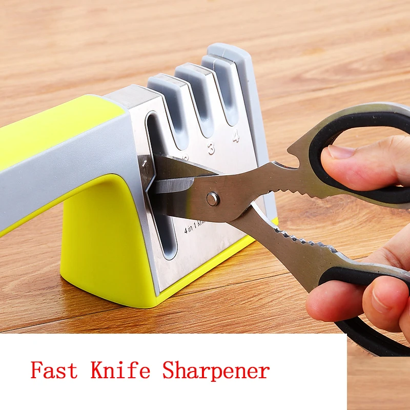 

Fast Knife Sharpener Multifunction Grinding Scissors Stone Stainless Steel Knife sharpening Tool Knife Kitchen Sharpening Stone