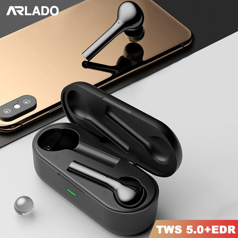 Arlado 5,0 беспроводные Bluetooth наушники JS18 водонепроницаемые наушники с шумоподавлением 3D стерео Спортивная игровая гарнитура для IOS Android
