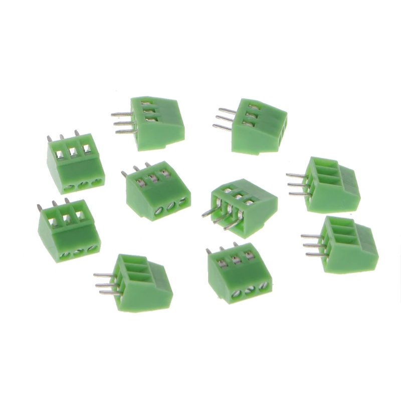 10 шт. 2Pin-4Pin винт PCB монтируемый клеммные блоки разъем 2 54 мм шаг | Обустройство дома