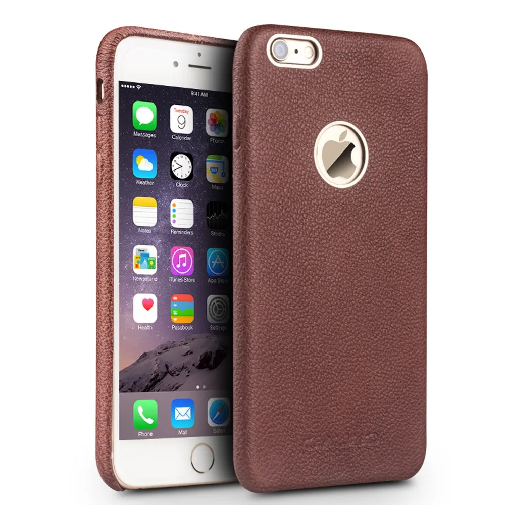 Чехол из натуральной воловьей кожи QIALINO для iphone 6 6s 4 7 дюйма 5 дюйма|for iphone|cover for