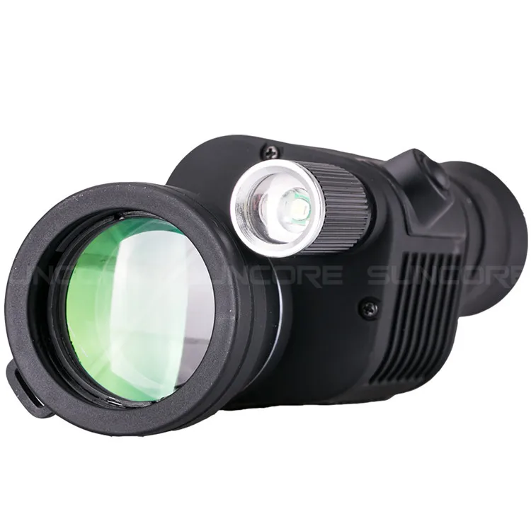 Профессиональный Монокуляр Zoom Vision 8x40 фокусирующий телескоп высокой мощности HD ночного видения монокль охотничий Spyglass с фонариком