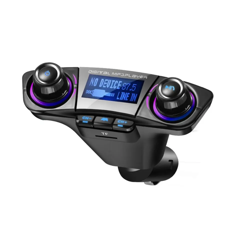 BT06 Bluetooth 4,0 FM передатчик модулятор двойной USB Мобильный телефон Handsfree автомобильное радио аудио адаптер зарядное устройство Автомобильный mp3 плеер