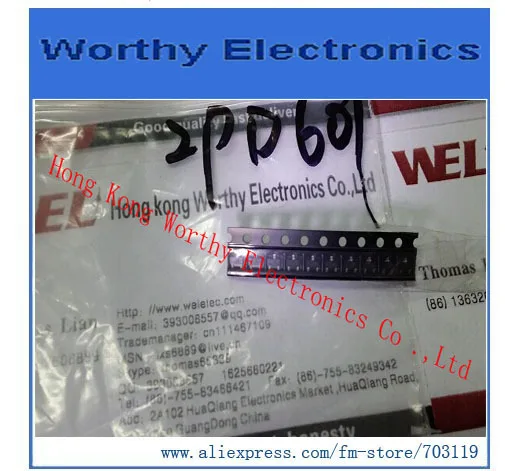

Free shipping 10pcs/lot 2PD601ART 2PD601A 2PD601 TRANS NPN 50V 0.1A SOT23-3