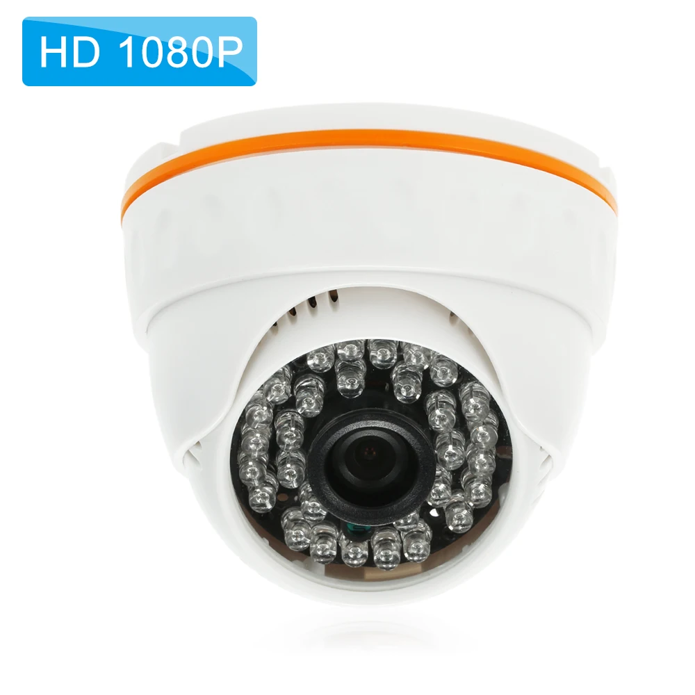 1080P HD IP купольная камера 2.0MP P2P Onvif ночное видение IR CUT Обнаружение движения телефон