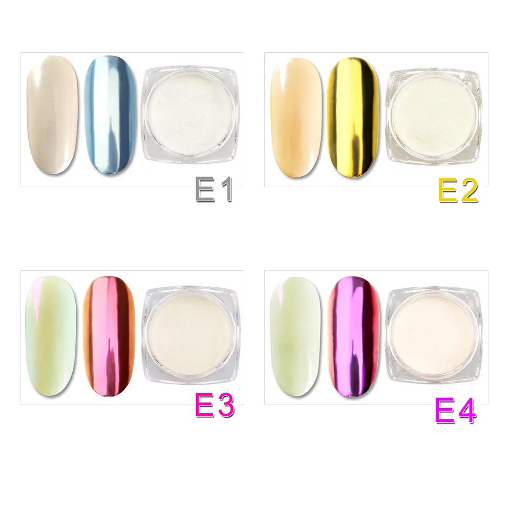 #501 2018 New Fashion Mermaid Powder Dust Pearl Shell Glimmer Nail Art Pigment Shimmer Manicure Tips Freeship | Красота и здоровье