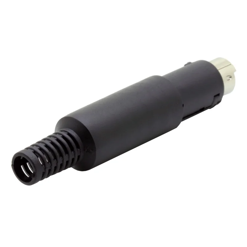 1 шт. 6 контактный разъем для пайки с пластиковой ручкой|connector diy|connector maleconnector din |