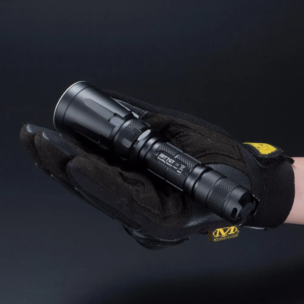 Тактическая вспышка NITECORE SRT7GT CREE XP L HI V3 RGB УФ светодиод интеллектуальный