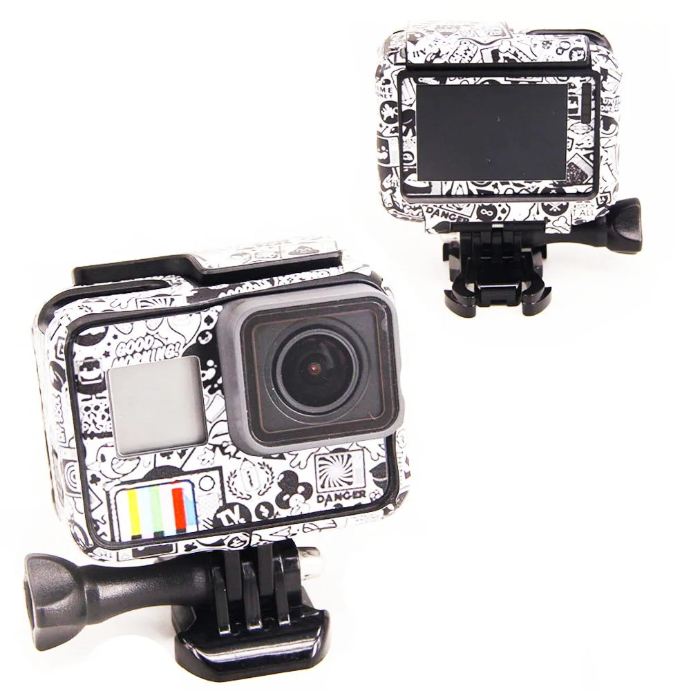 Продукт для Gopro Hero 5 Hero 6 Hero 7 наклейки для Go Pro 5/6 Спортивная камера Hero5 Hero6/7 защитный чехол - Цвет: No11