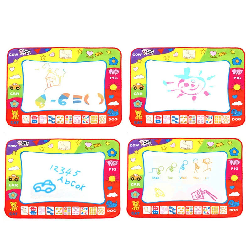 Водные игрушки коврик для рисования с игровой ручкой EVA резиновые поделки