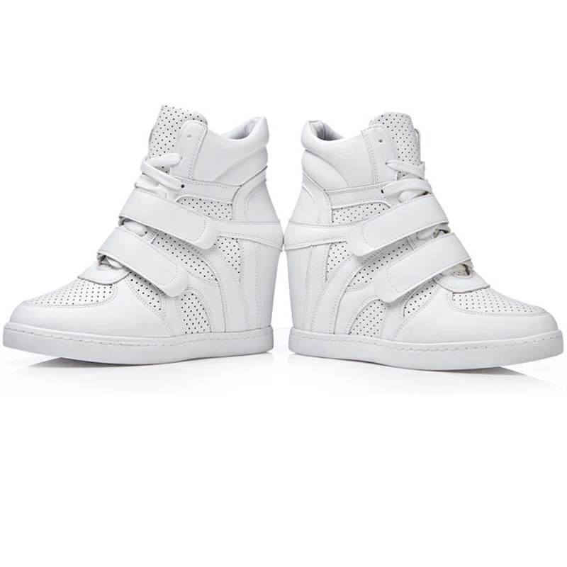 Горячих женщин клин ботильоны 2016 осень зима новинка свободного покроя высота