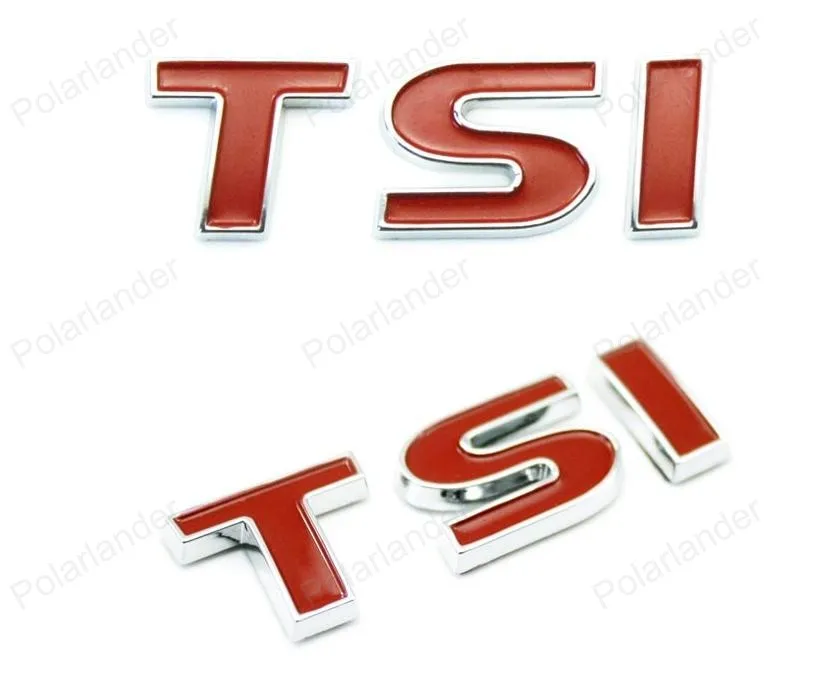 Кейс для стайлинга автомобиля Volkswagen TSI 1.4T 1.8T 2.0T Turbo с металлической наклейкой логотипа VW /tiguan /polo /golf 6 7 маленький шрифт на.