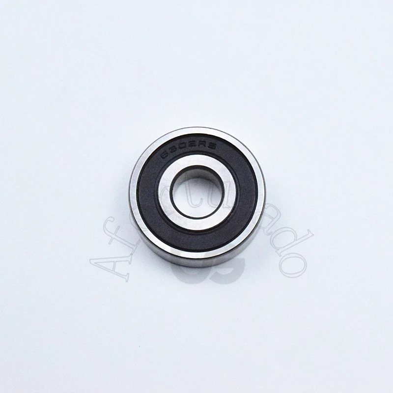 6302RS15*42*13mm 10PieceS bearings 6302 6302RS (10pcs/tube) chrome steel deep groove bearing | Обустройство дома
