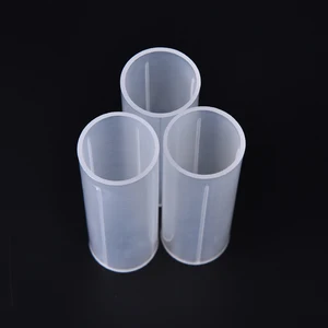 Отличный 3 шт. держатель трубки для аккумулятора 18650 Пластиковый Чехол-адаптер для фонарика