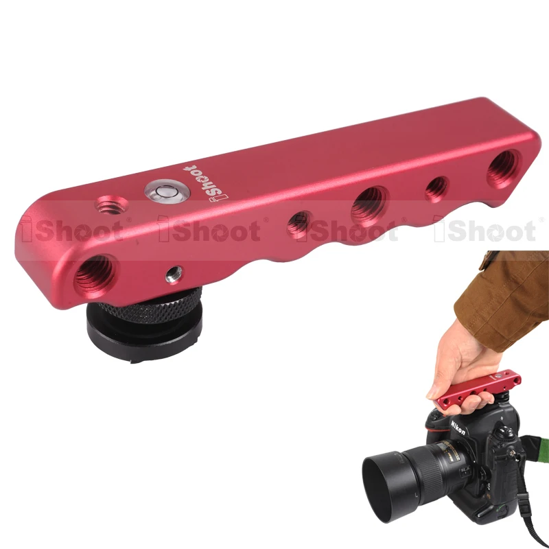 IShoot холодной/Горячий башмак ручка для нижнего ракурса Стрельба DSLR Камера Rebel T3i T4i