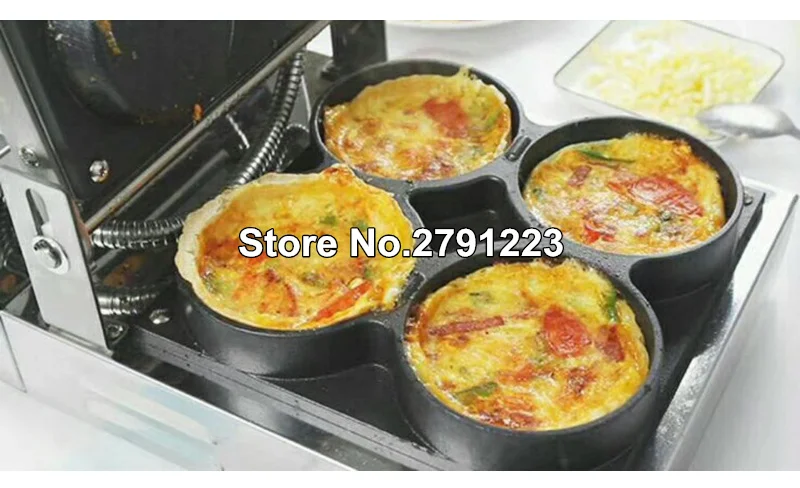 Промышленная электрическая мини-Пицца с антипригарным покрытием 110 В/220 В | Дом и