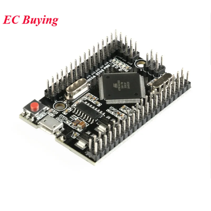 Mega2560 PRO встроенный CH340G/ATMEGA2560 16AU USB для Arduino макетная плата с штыревыми разъемами
