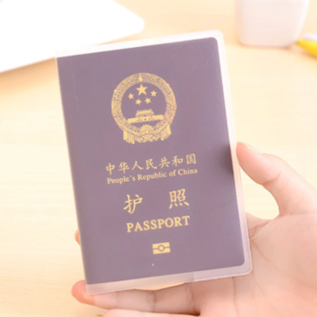 Высококачественные прозрачные водонепроницаемые держатели карт dirt ID Обложка