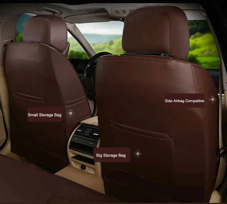 Автомобильные чехлы и подставки для сидений автомобиля Toyota Fortuner, кожаные аксессуары из воловьей кожи, набор сидений из кожзаменителя