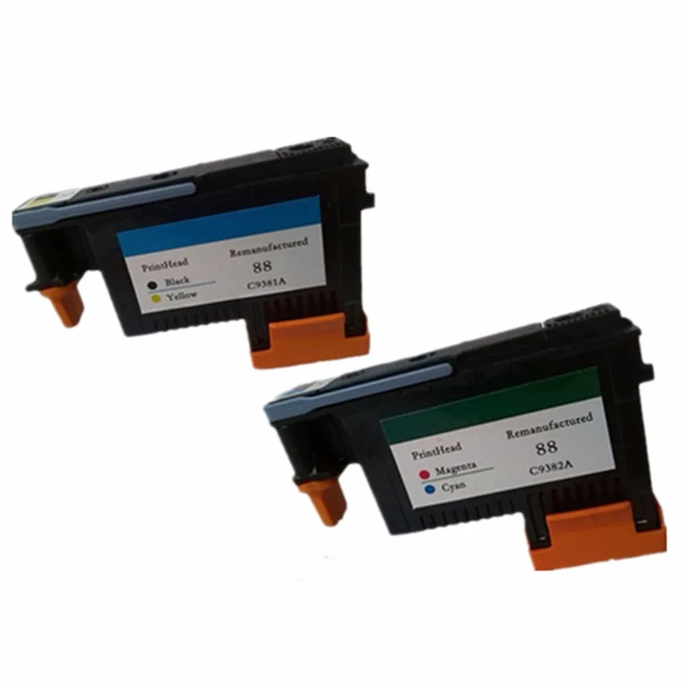 Восстановленная Печатающая головка для HP88 C9381A C9382A Officejet L7480 L7500 L7580 L7588 L7600 L7650 L7680