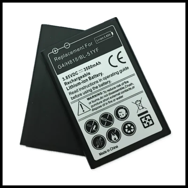 Сменный аккумулятор BL51YF G4 для LG H818 H818N VS999 F500 F500S F500K F500L H815|Аккумуляторы мобильных