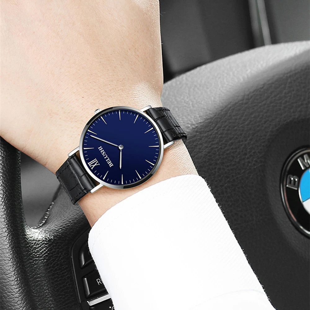 Relojes Hombre 2020 топ продаж модные роскошные бизнес мужские часы кварцевые наручные