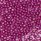 Японские металлические круглые стеклянные бусины TOHO цвета орхидеи оцинкованные 2,0 мм 110 5 глот около 500 шт.