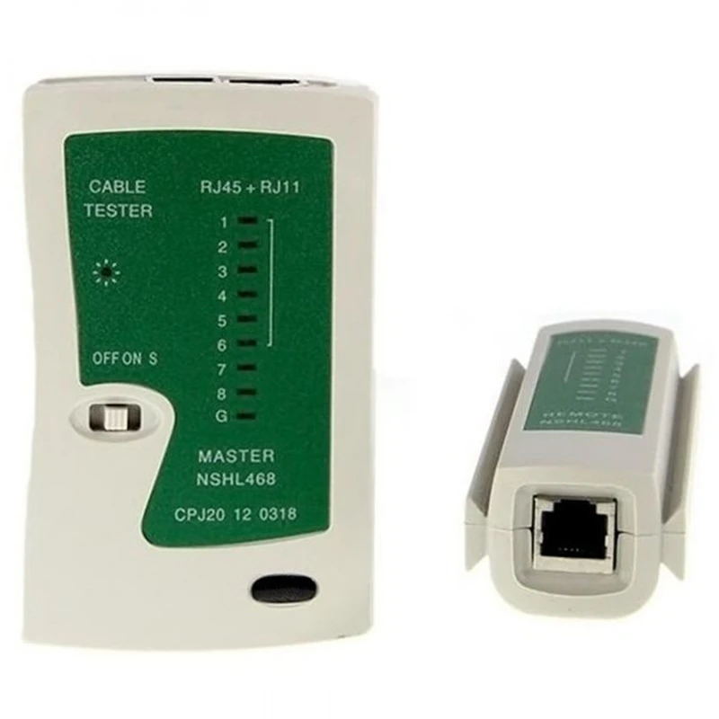Тестер сетевого кабеля Ethernet 5 шт./компл. набор обжимных инструментов Rj45 обжимной