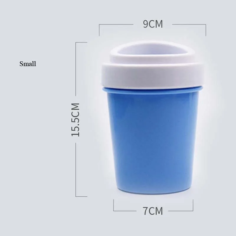 Portable Pet Foot Washer Cup Soft Silicone Bristles Clean Brush Quickly Cleaning Paws Muddy Feet Dog Wash Tools | Дом и сад
