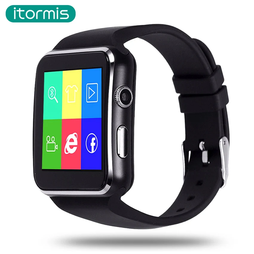 Itormis Bluetooth Smart Часы SmartWatch телефон карточка с фотографией спортсмена часы Камера