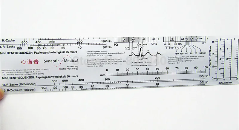200 мм 8 дюймовая линейка ЭКГ Гониометр медицинский инструмент товары на складе