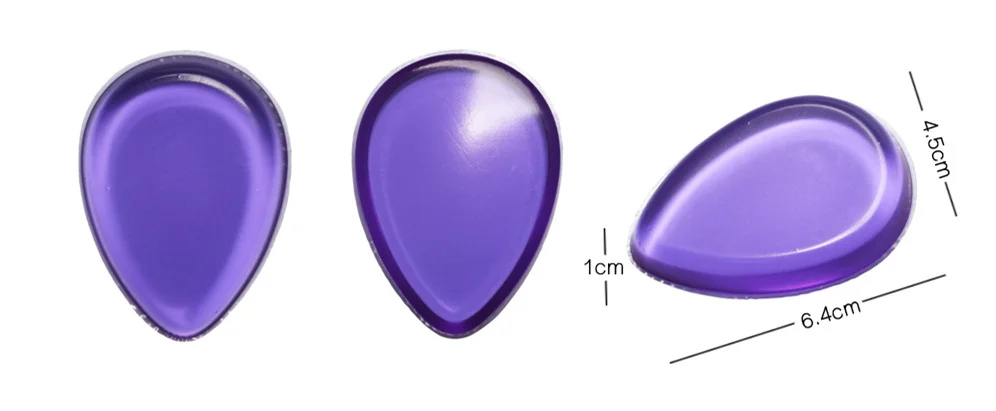 4 шт. новинка гелевые буфеты разных цветов силиконовый спонж для макияжа буфет