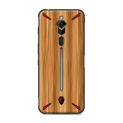 Чехол с принтом под дерево и камень для Nubia Red magic 3, Мягкая силиконовая задняя накладка из ТПУ, чехол для Nubia Redmagic 3, чехол для телефона s shell coque - Цвет: A2