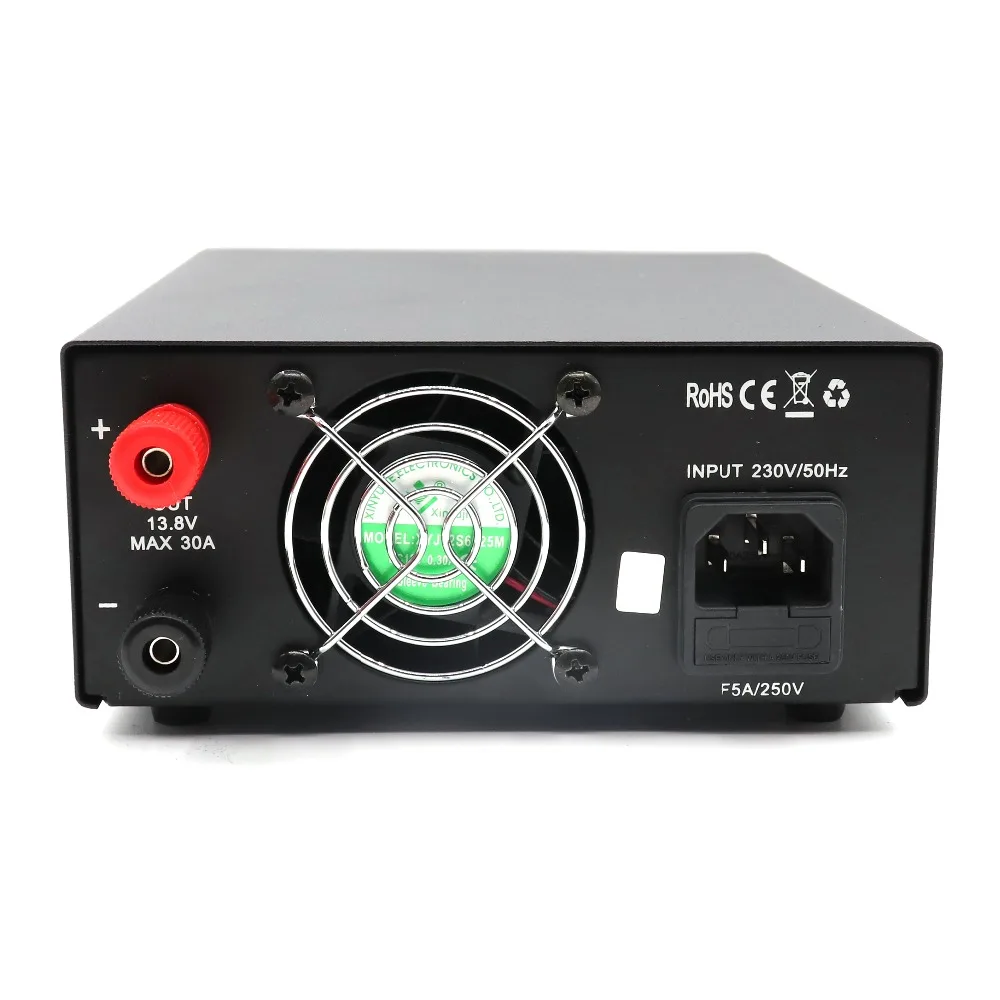 QJE13.8V. 30A PS30SWIII импульсный источник питания радио аксессуары домофон/автомобильное радио/Базовая станция импульсный регулятор мощности