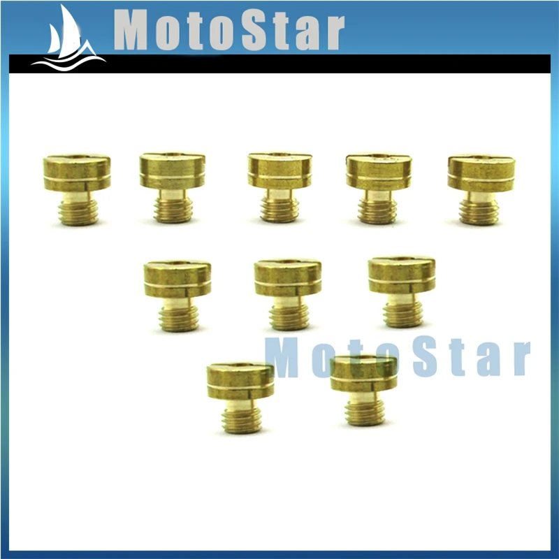 #88 90 95 98 100 105 110 115 120 125 большие круглые главные струи для Mikuni N100/604 карбюратор VM22 VM24