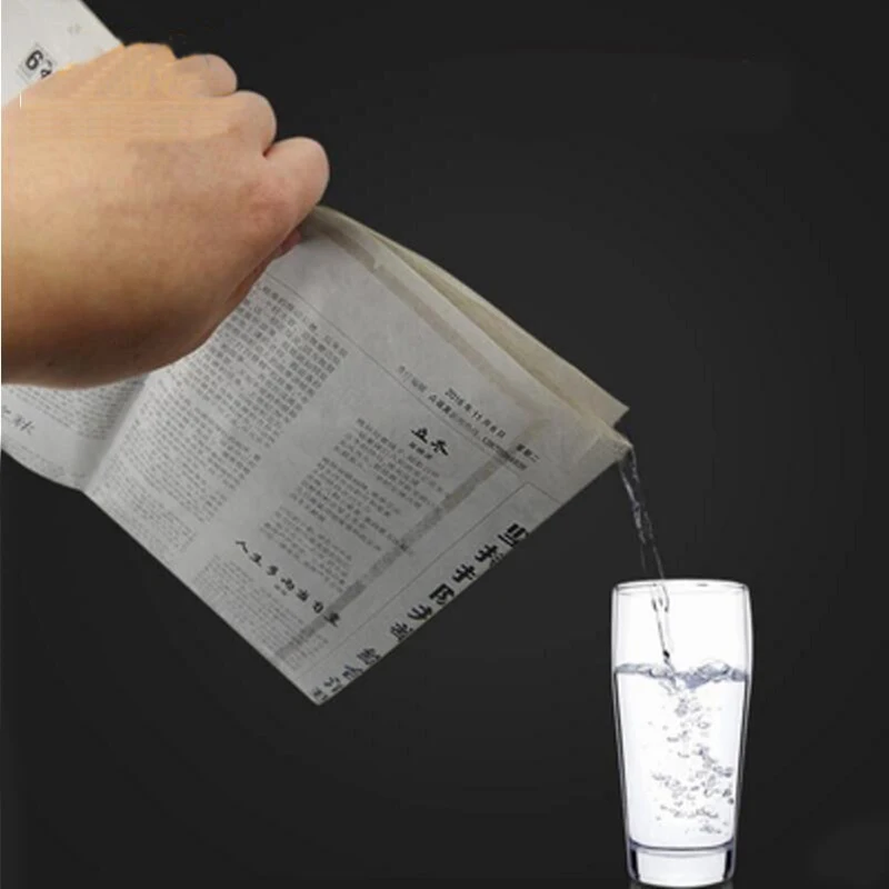 Водяная газета сценические фокусы Magia Trick Toy Professional Magie