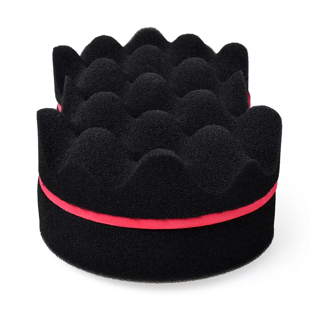 Double Sides Magic Twist Hair Brush Sponge for Natural Styling Tools Curler Free Ship | Красота и здоровье