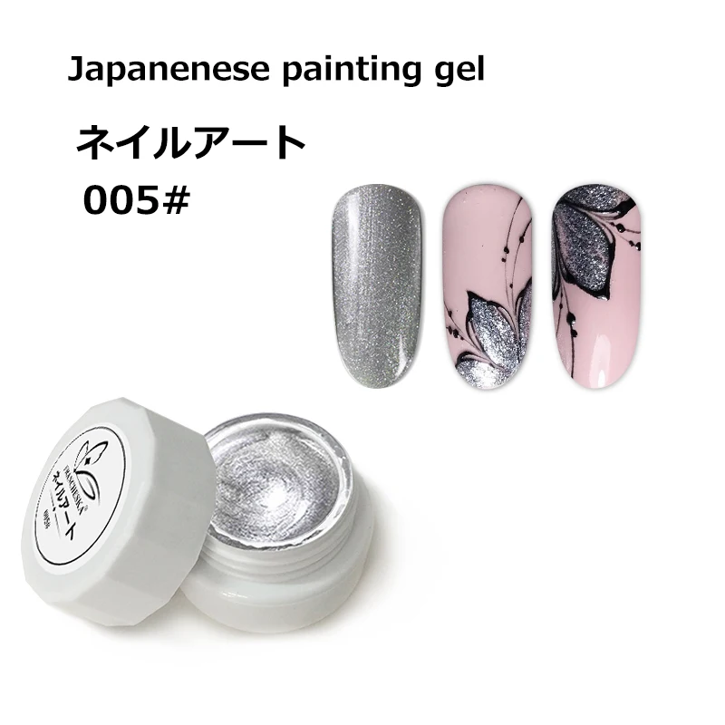 5ml painting gel 5 Francheska креативный рисунок проволоки ногтей гель точка к линии живопись гель лак вытягивание паук ногтей художественный Гель-лак для ногтей - Цвет: 5ml painting gel 5