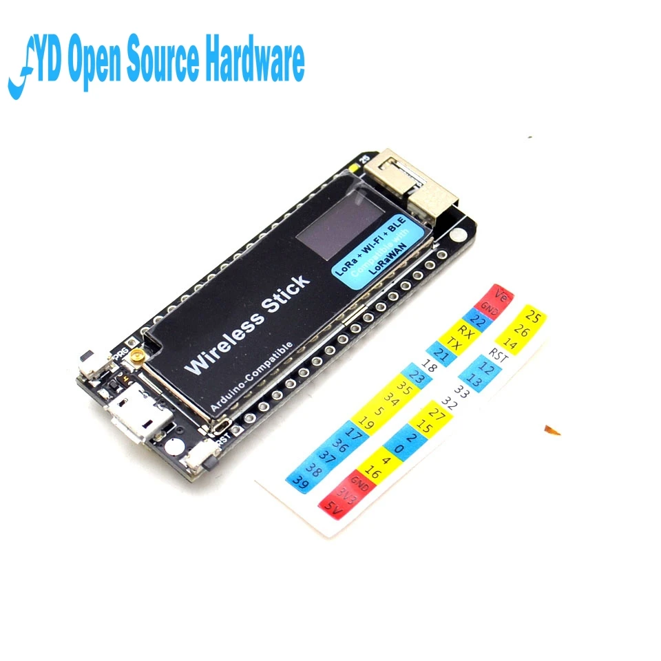 1 шт. макетная плата ESP32 беспроводная палочка SX1276 протокол LoRaWAN Wi Fi BLE для