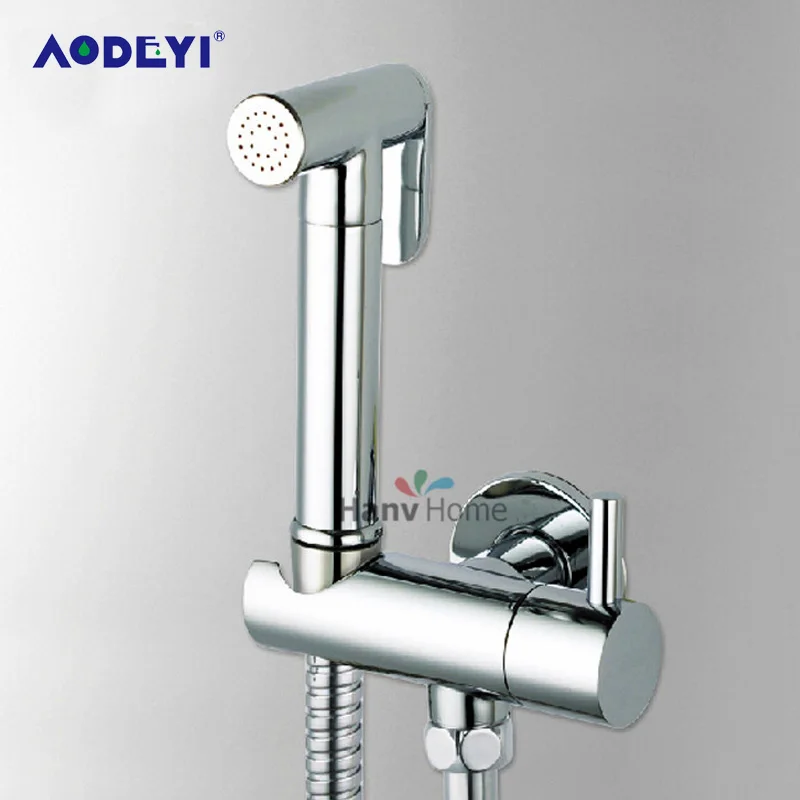 AODEYI латунный Toliet ручной спрей для биде душевой набор Shattaf Распылитель душ