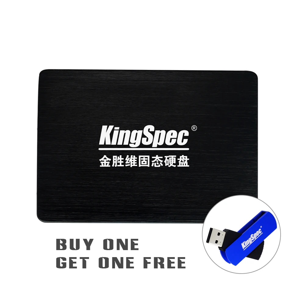 P-1TB Kingspec SATA 2.5 &quotSATAIII 1 ТБ SSD твердотельный накопитель на Жестком Диске Для Dell HP